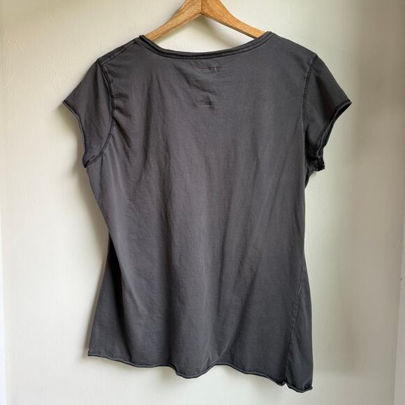 Gap (RED) Graphic V-Neck Tee – “Bored” Print – Women’s XL - Picture 3 of 6